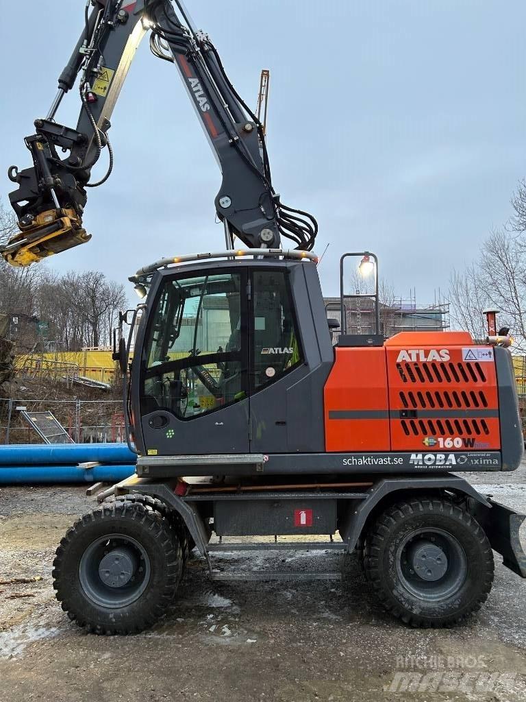 Atlas 160 W Bagri na kolesih