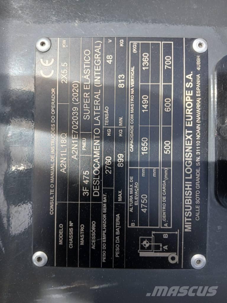 UniCarriers TX 3-18 Električni viličarji
