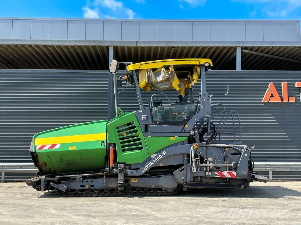 Vögele SUPER 1800-3I Asfaltni finišerji