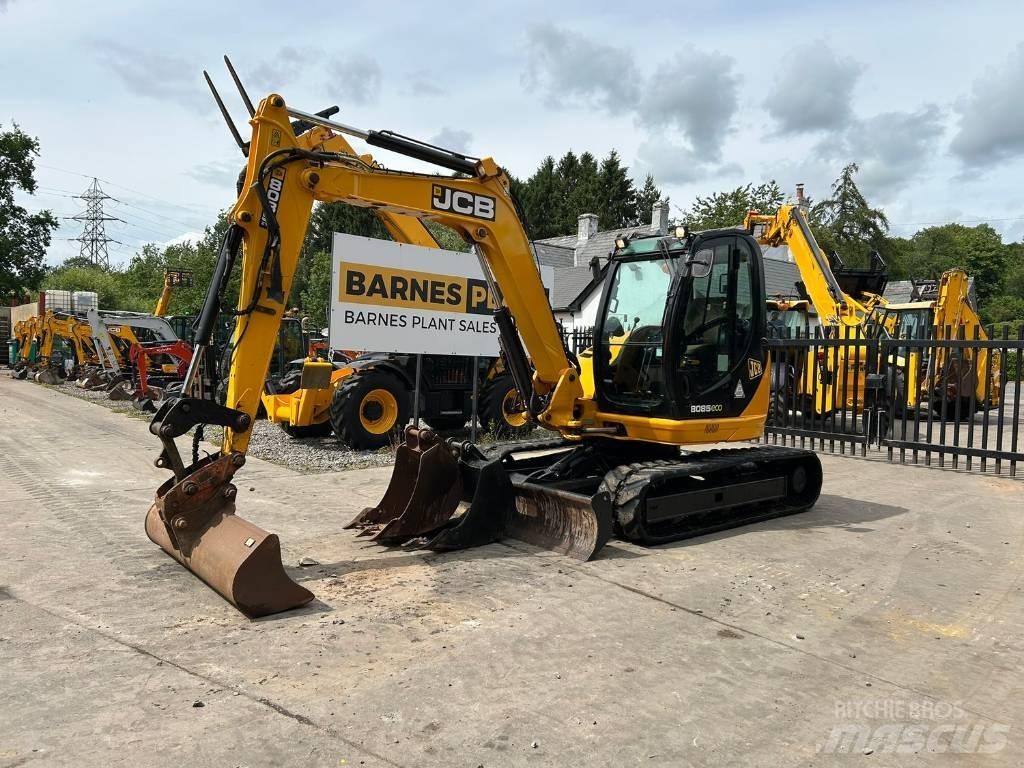 JCB 8085 ZTS Midi bagri 7t – 12t