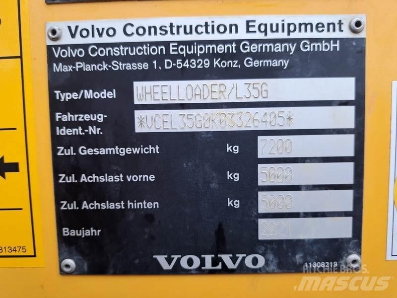 Volvo L 35 G Kolesni nakladalci