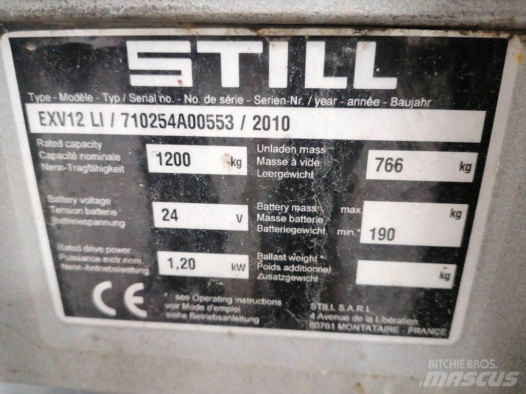 Still EXV12LI Ročni električni viličar