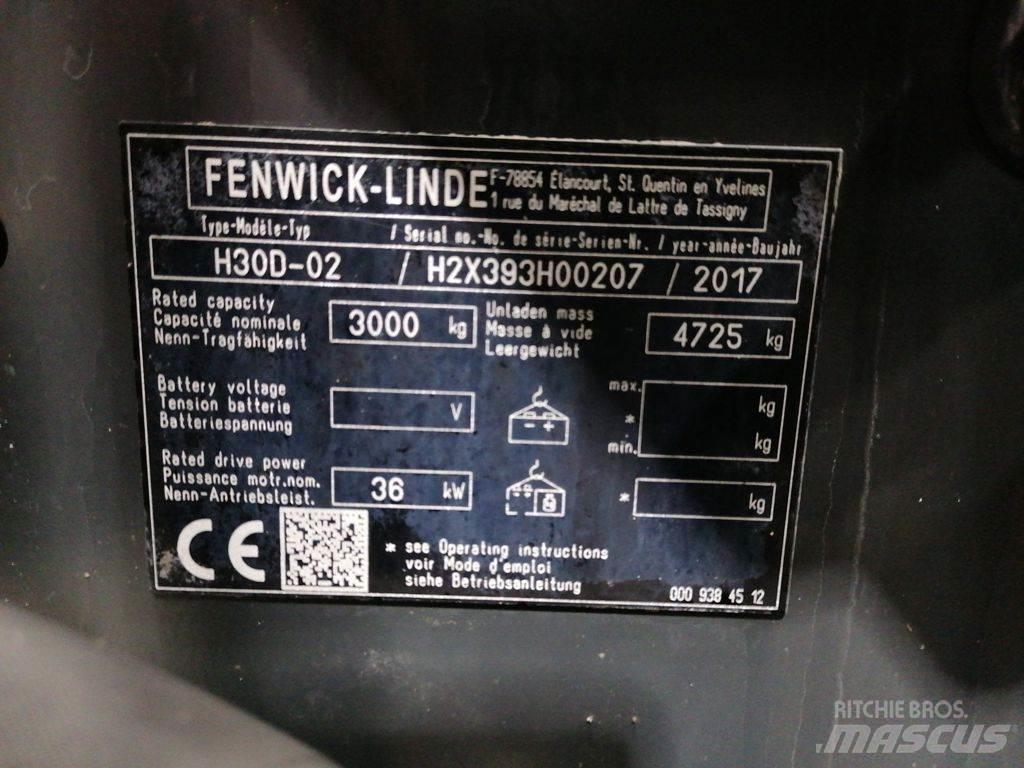 Linde H30D-02 Dizelski viličarji