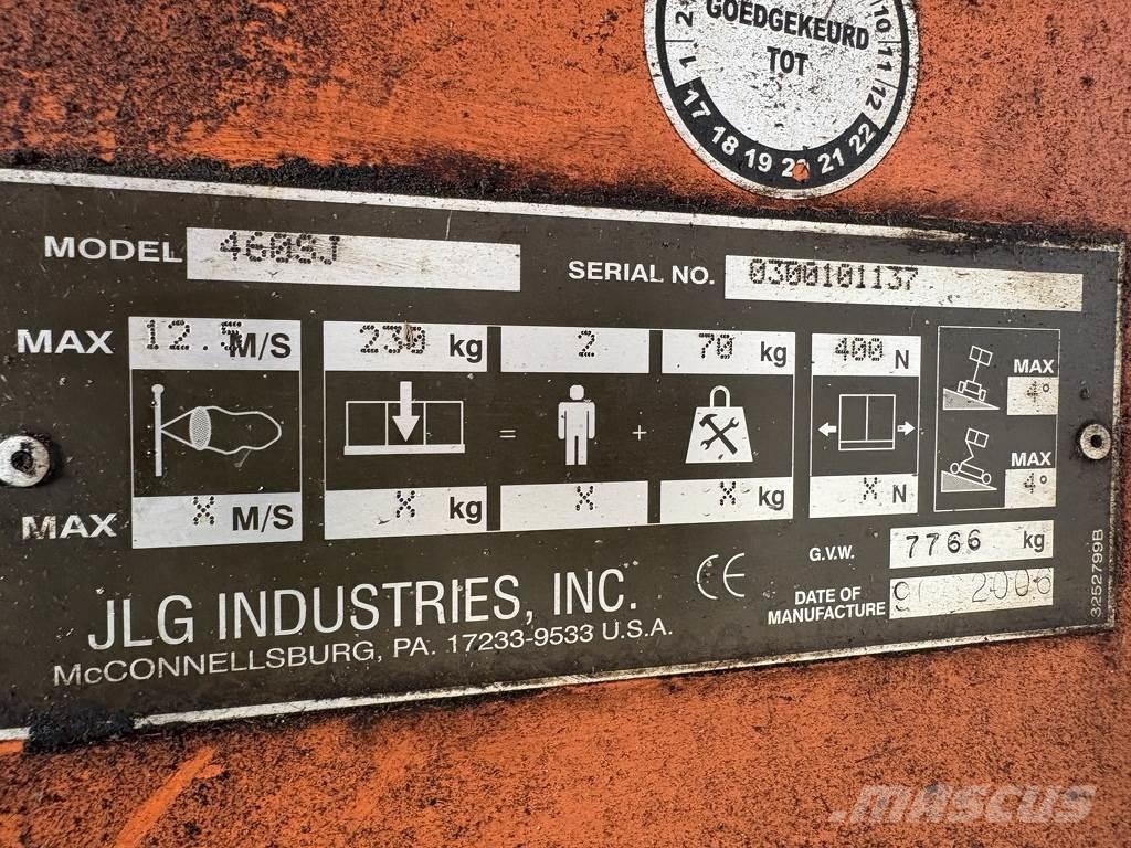 JLG 460sj Teleskopske dvižne ploščadi