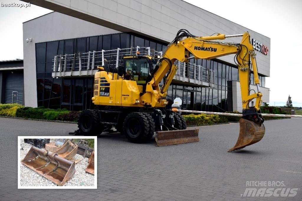 Komatsu PW118MR-11 Bagri na kolesih