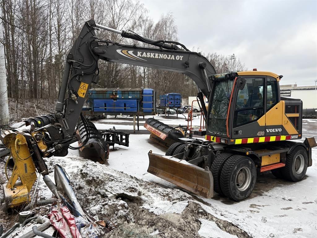 Volvo EWR 150 E Bagri na kolesih