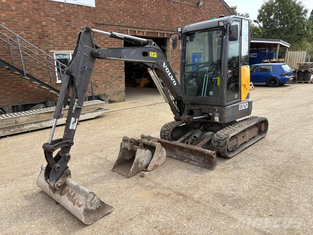 Volvo ECR 25 D Mini bagri <7t