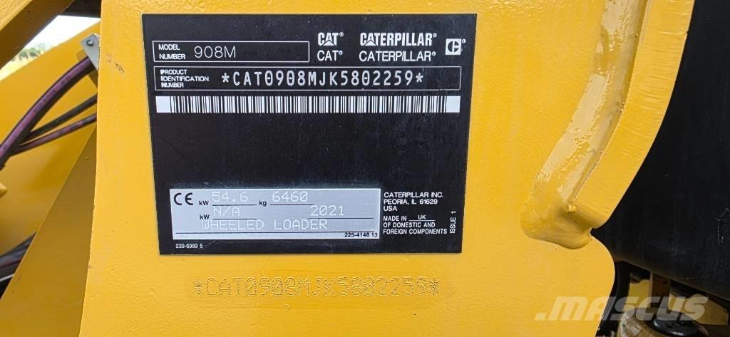 CAT 908M  Cat 908 Kolesni nakladalci