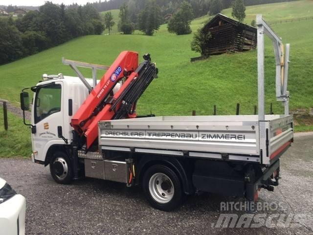 Isuzu N2 mit HMF 910 Tovornjaki z žerjavom