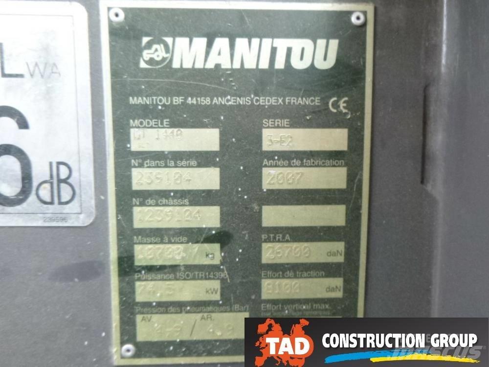 Manitou MT 1440 Teleskopski viličarji