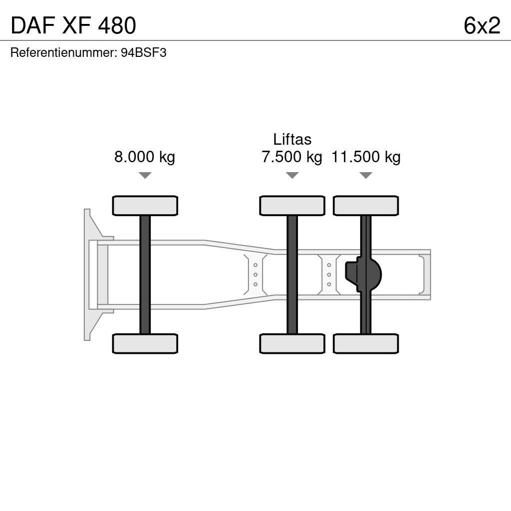 DAF XF 480 Vlačilci