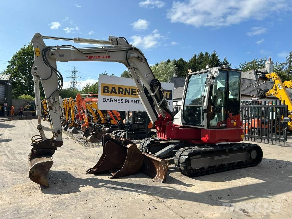 Takeuchi TB 280 FR Midi bagri 7t – 12t