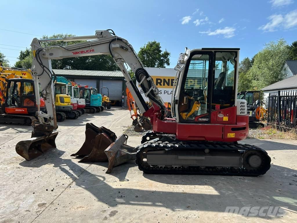 Takeuchi TB 280 FR Midi bagri 7t – 12t