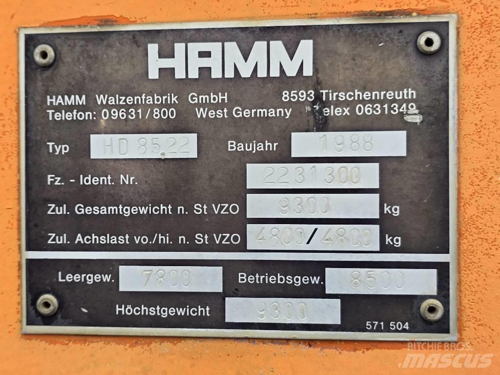Hamm HD 8522 Dvojni valjarji