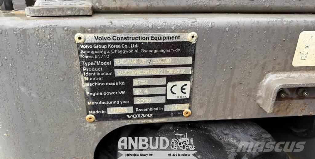 Volvo ECR 88 D Bagri goseničarji