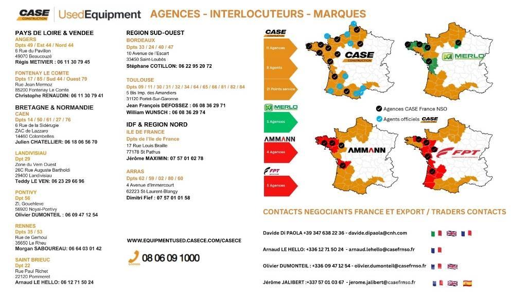 CASE 1121G Kolesni nakladalci