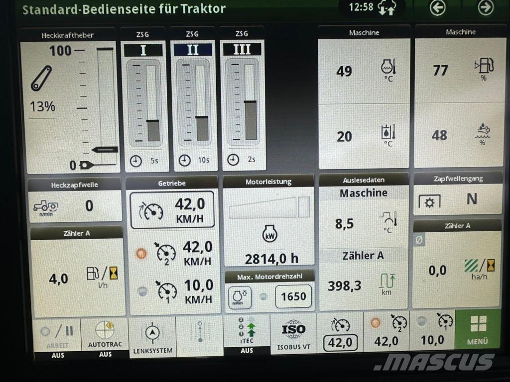 John Deere 6R195 Traktorji