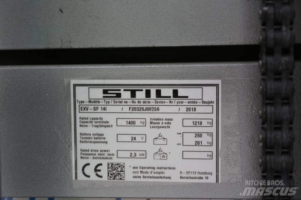 Still EXVSF14I Ročni električni viličar