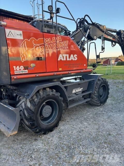 Atlas 160 W Bagri na kolesih