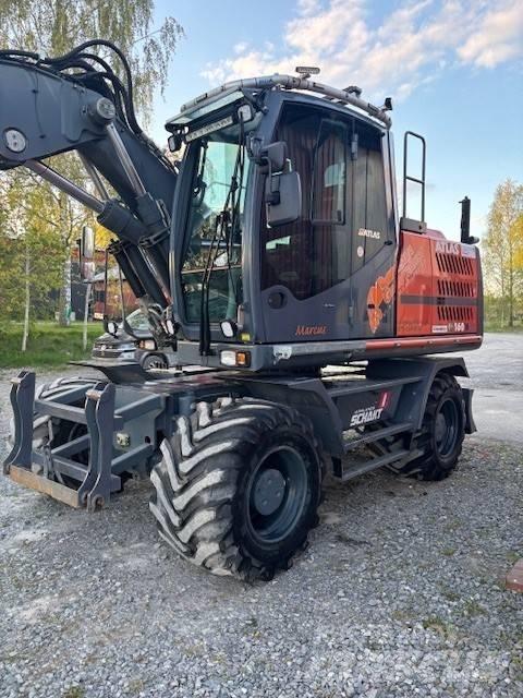 Atlas 160 W Bagri na kolesih
