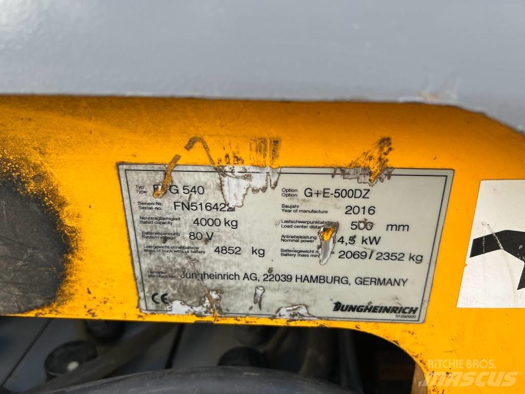 Jungheinrich EFG 540 Električni viličarji