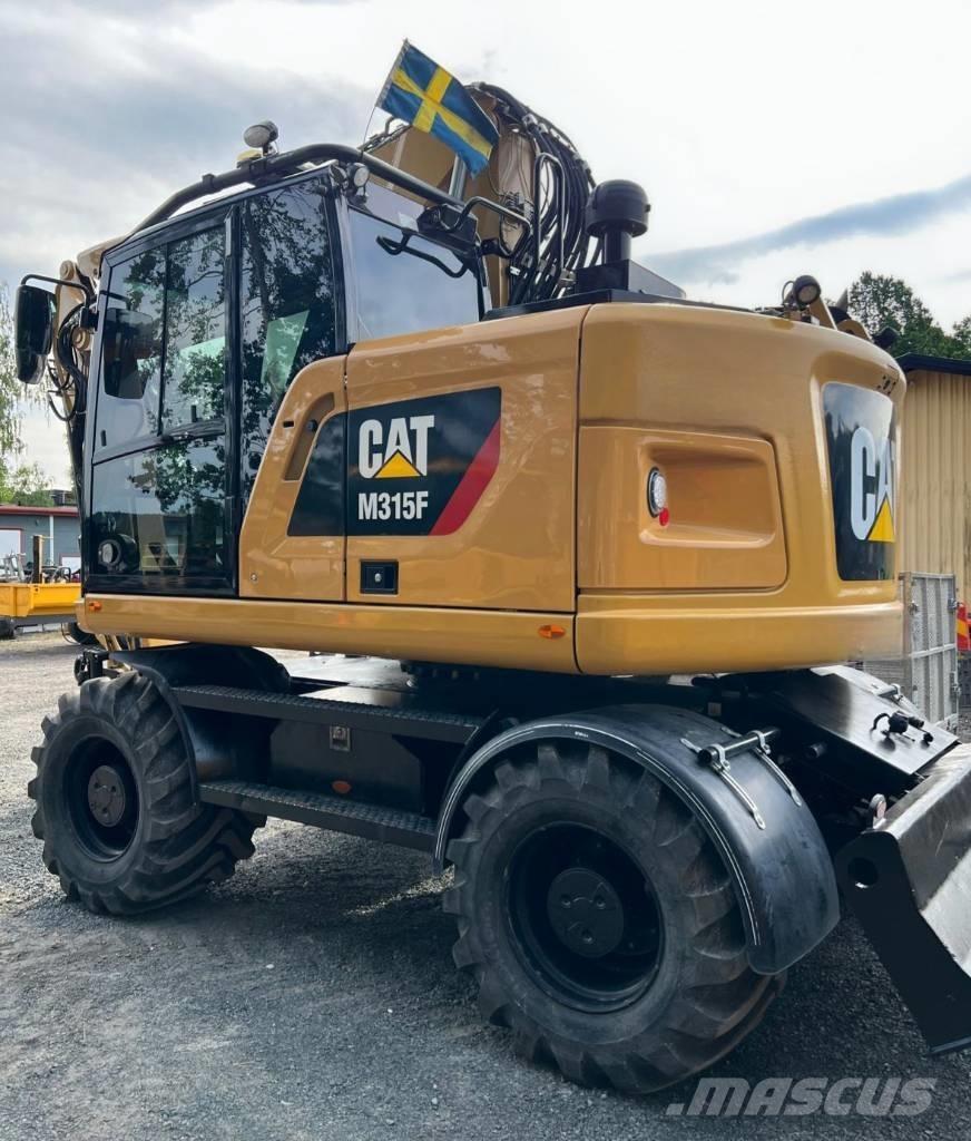 CAT 315 F Bagri na kolesih