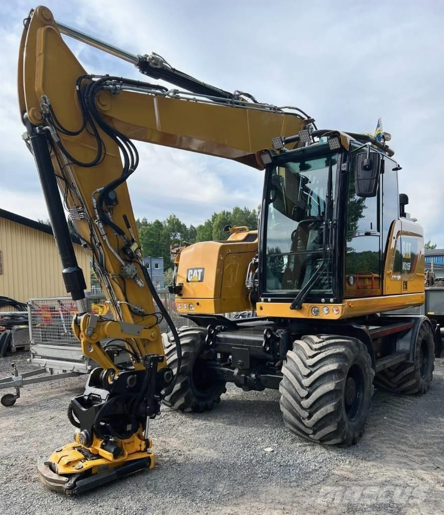 CAT 315 F Bagri na kolesih