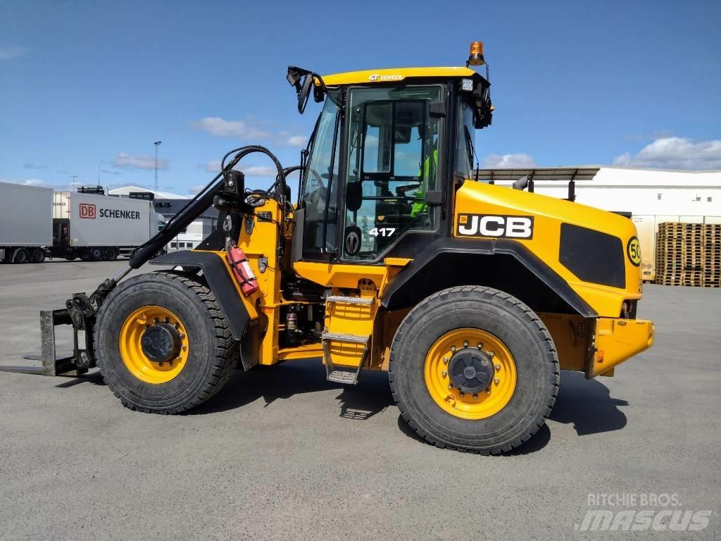 JCB 417 HT Kolesni nakladalci