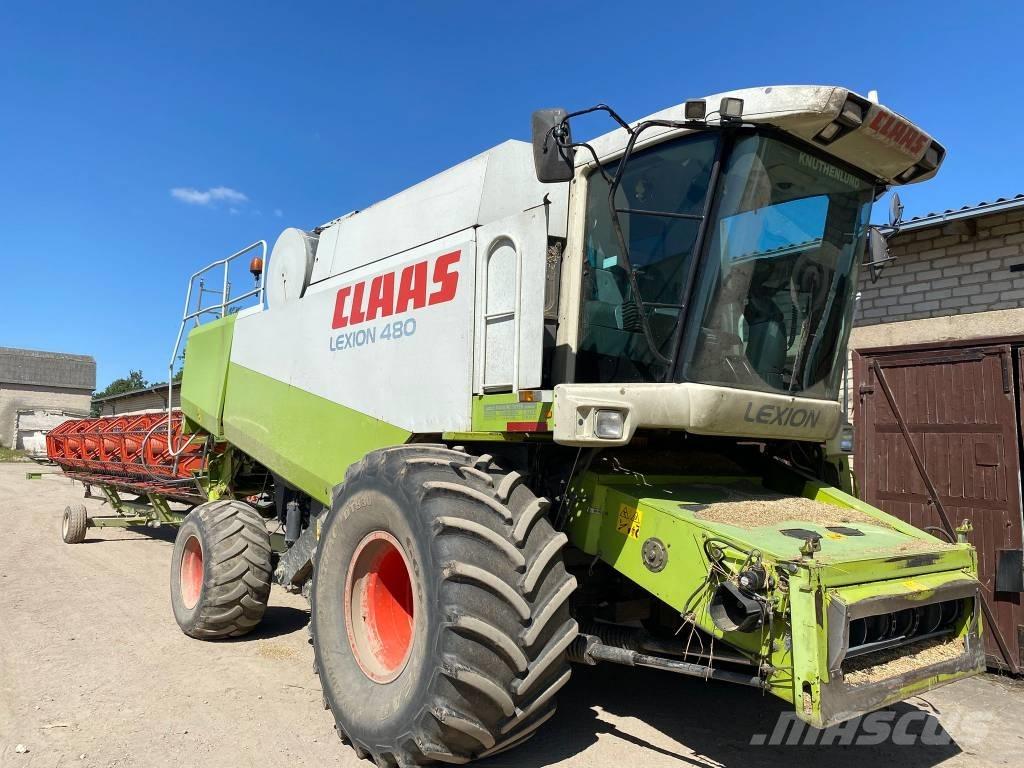 CLAAS Lexion 480 Kombajni