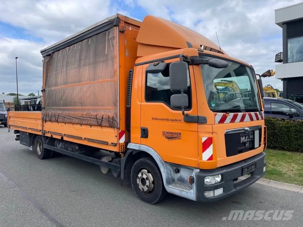 MAN TGL 8.220 Tovornjaki s kesonom/platojem