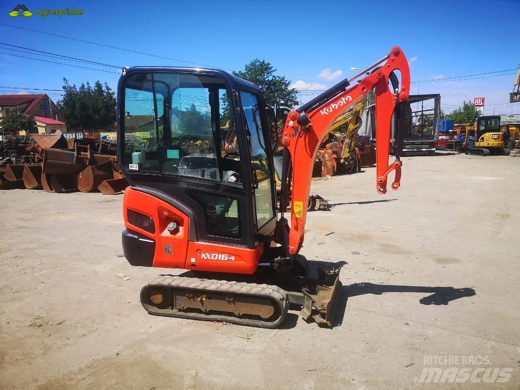 Kubota KX 016-4 Mini bagri <7t