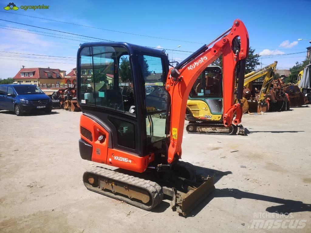 Kubota KX 016-4 Mini bagri <7t