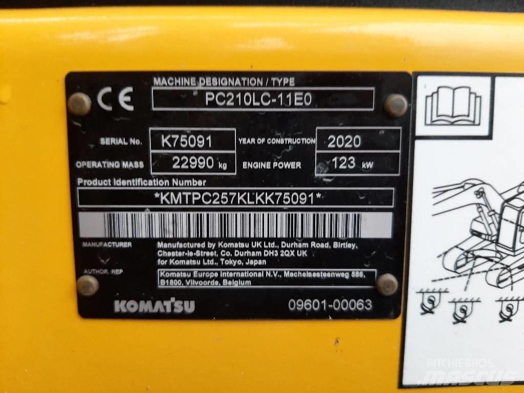 Komatsu PC 210 LC-11 Bagri goseničarji