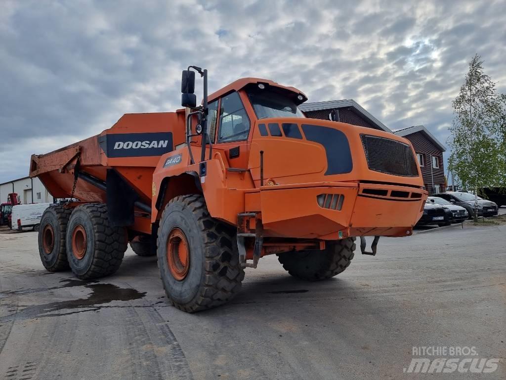 Doosan DA 40 6x6 Zglobni demperji