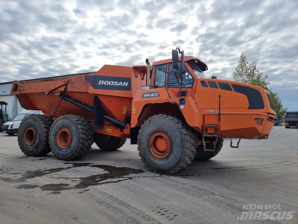 Doosan DA 40 6x6 Zglobni demperji