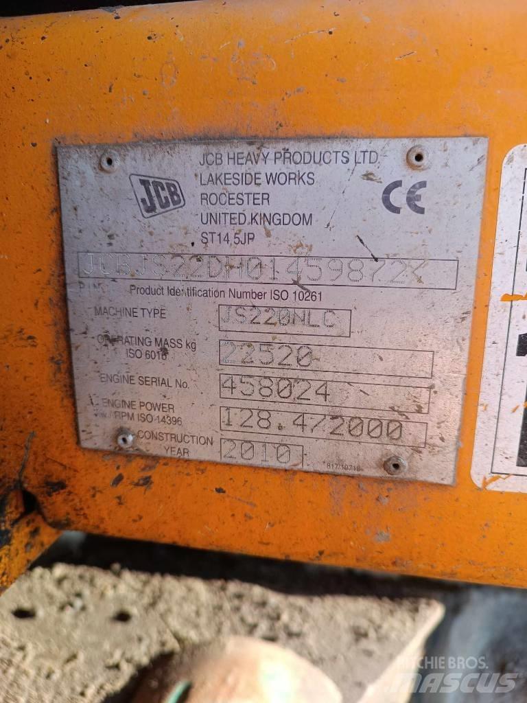 JCB JS 220 N LC Bagri goseničarji