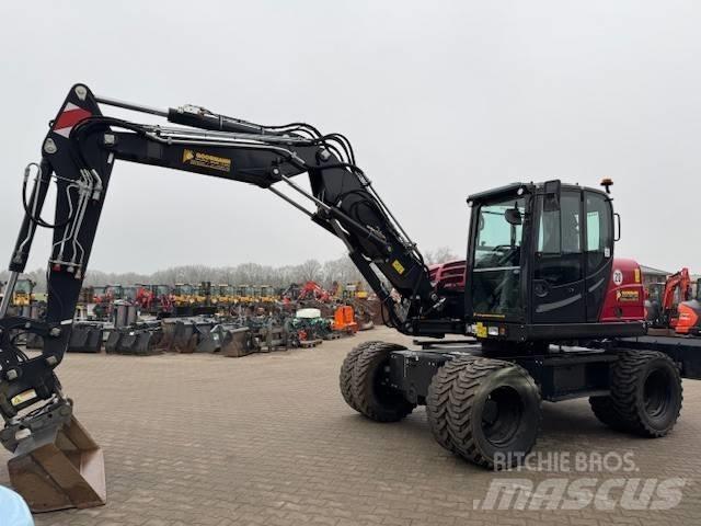 Yanmar B 110 W Bagri na kolesih