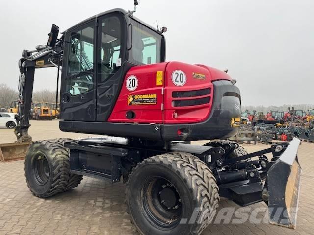 Yanmar B 110 W Bagri na kolesih