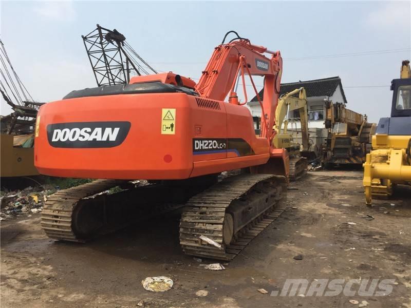 Doosan dh220lc-7 Bagri goseničarji
