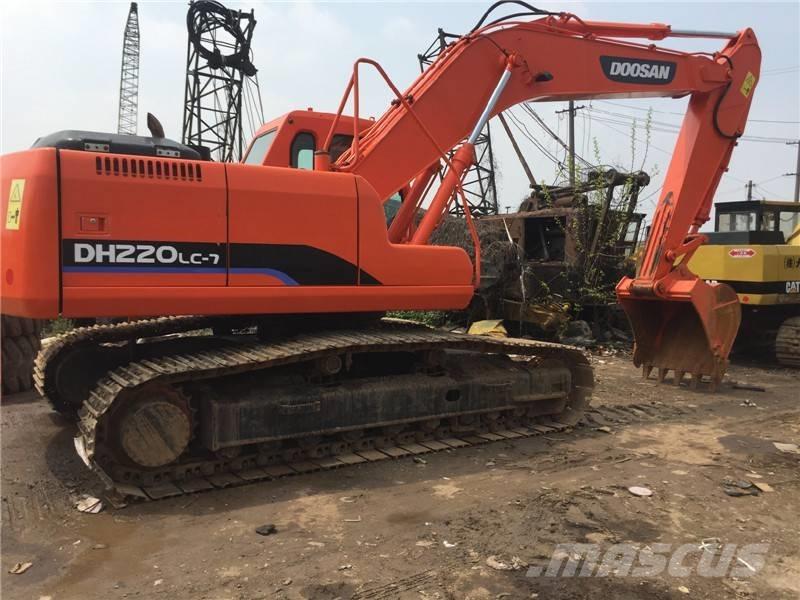 Doosan dh220lc-7 Bagri goseničarji