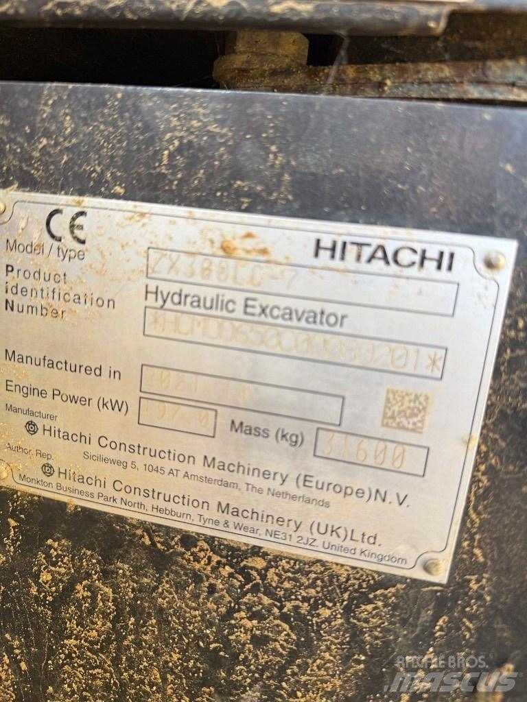 Hitachi ZX 300 LC-7 Bagri goseničarji