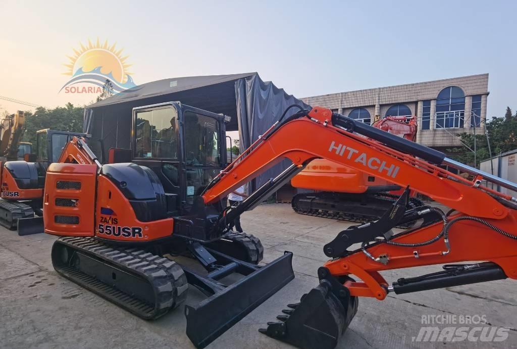 Hitachi zx55USR Mini bagri <7t