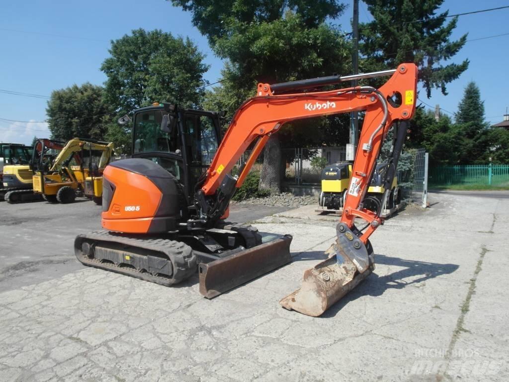 Kubota U50-5 Mini bagri <7t