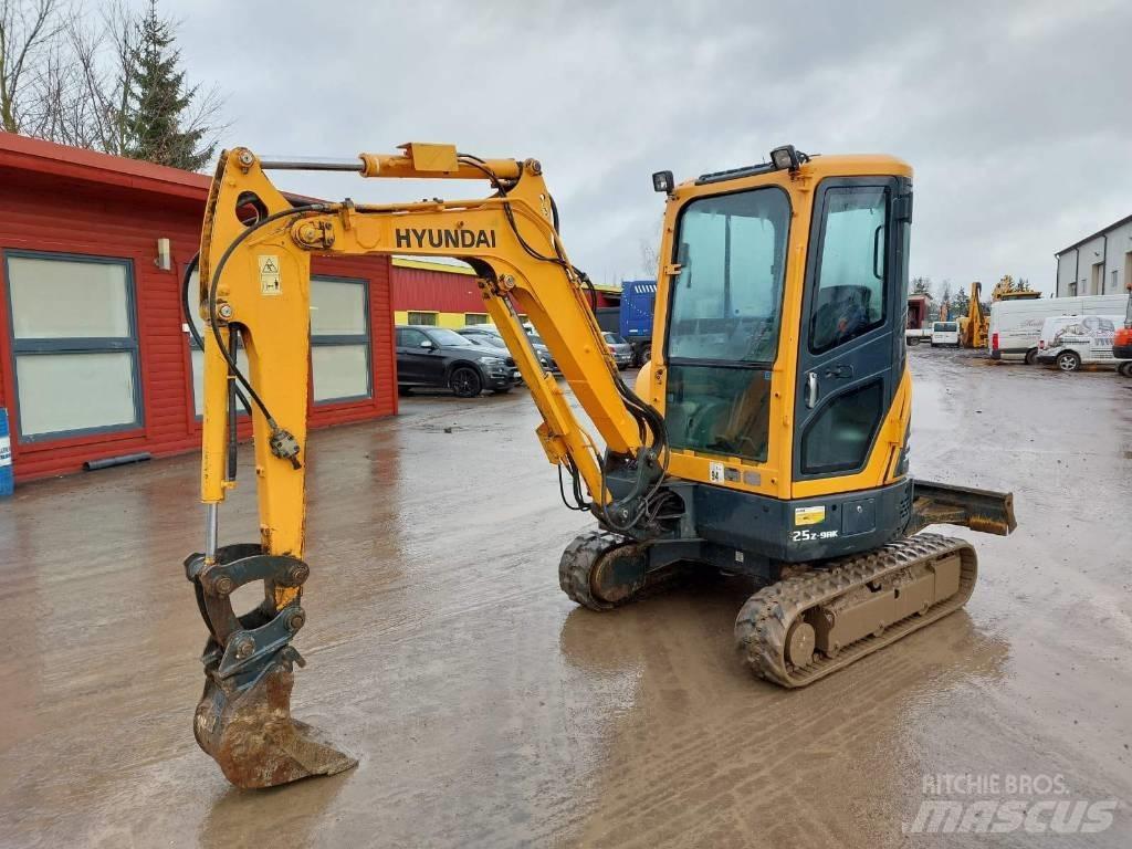 Hyundai R25Z-9AK Mini bagri <7t