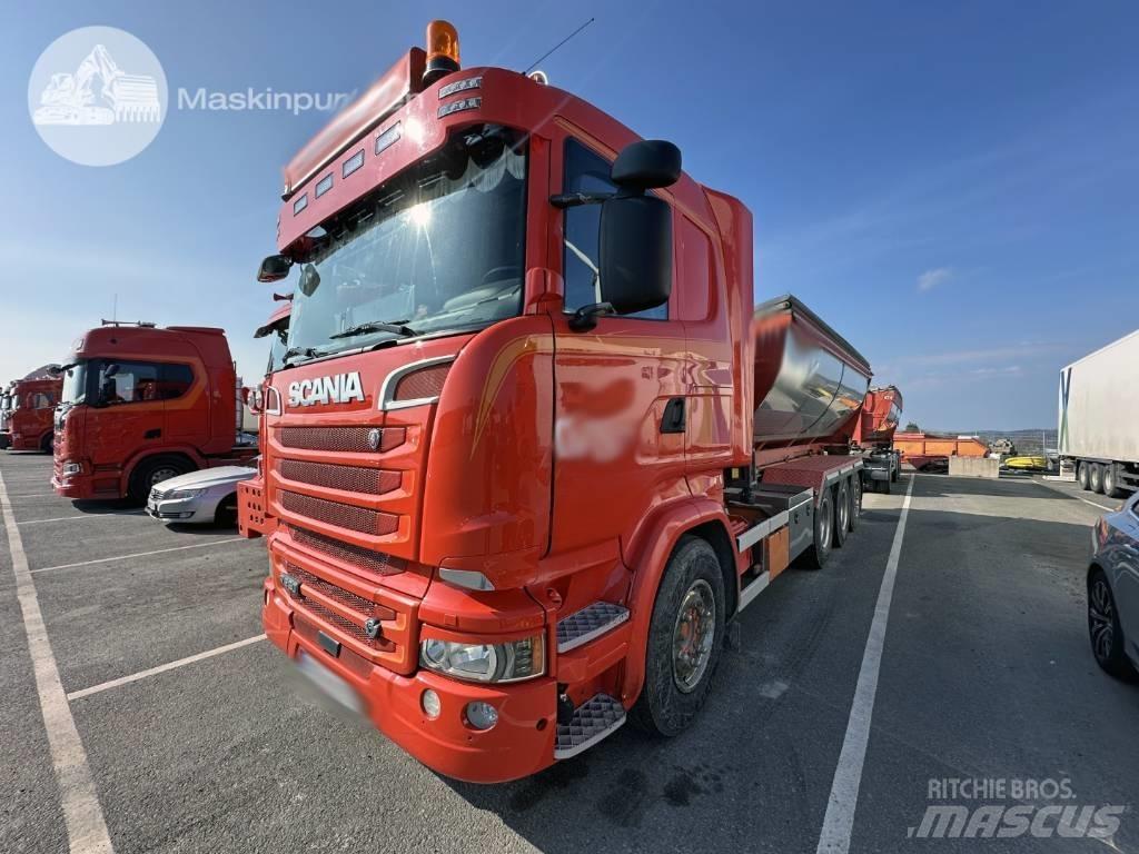 Scania R 520 LB Kotalni prekucni tovornjaki