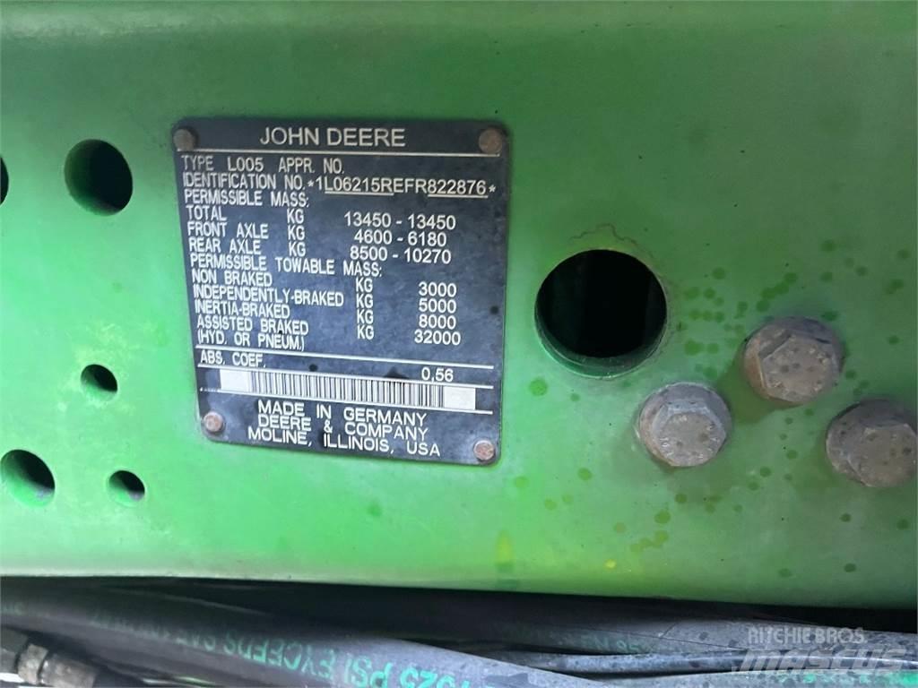 John Deere 6215R Traktorji