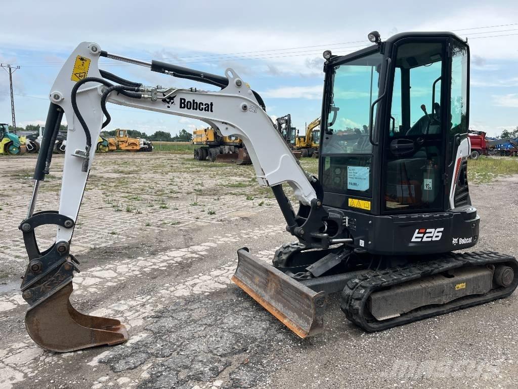 Bobcat E 26 Mini bagri <7t