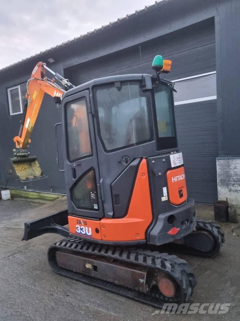 Hitachi 33u Zaxis Mini bagri <7t