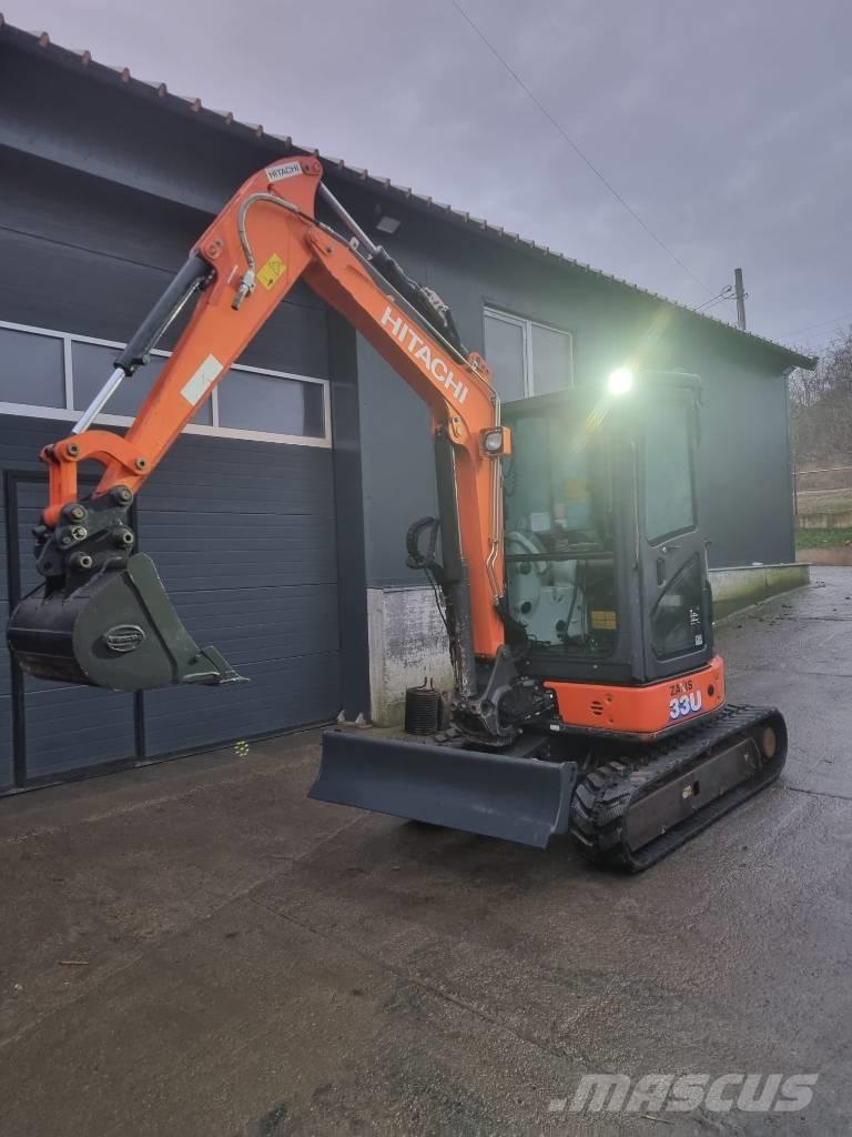 Hitachi 33u Zaxis Mini bagri <7t