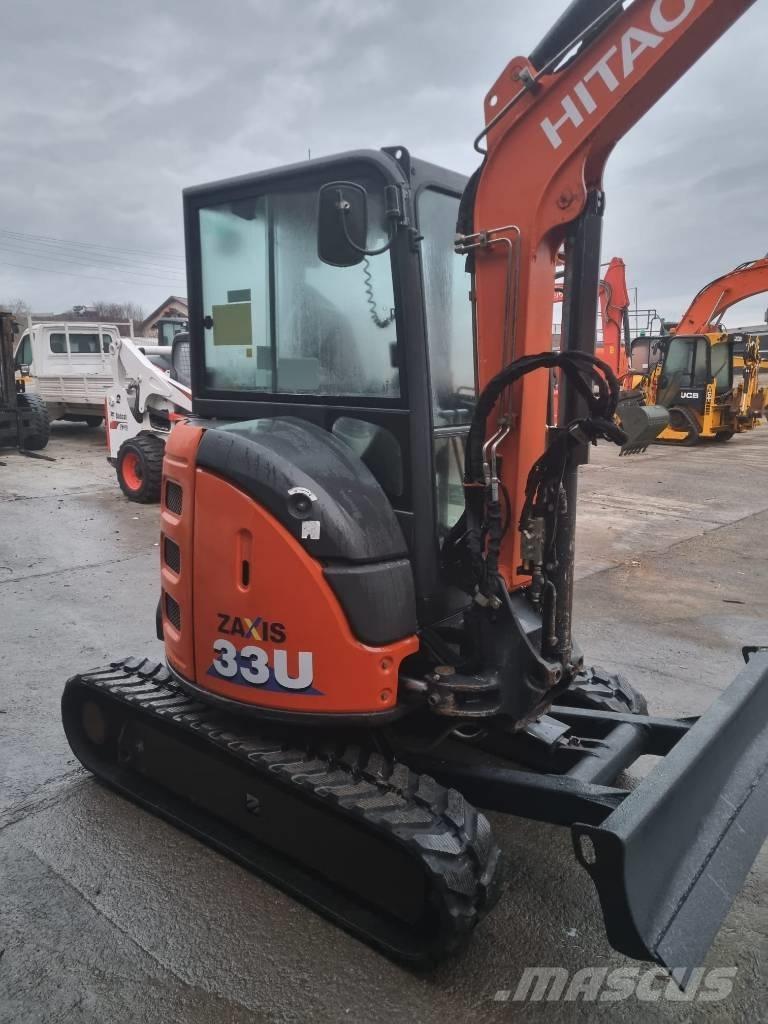Hitachi 33u Zaxis Mini bagri <7t